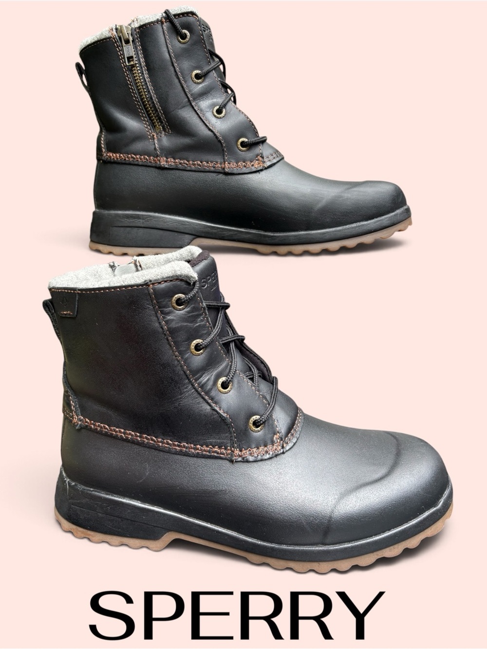 Sperry Maritime Repel STS82666
Waterproof Thinsulate Snow Boots
Women's 8 GUC!